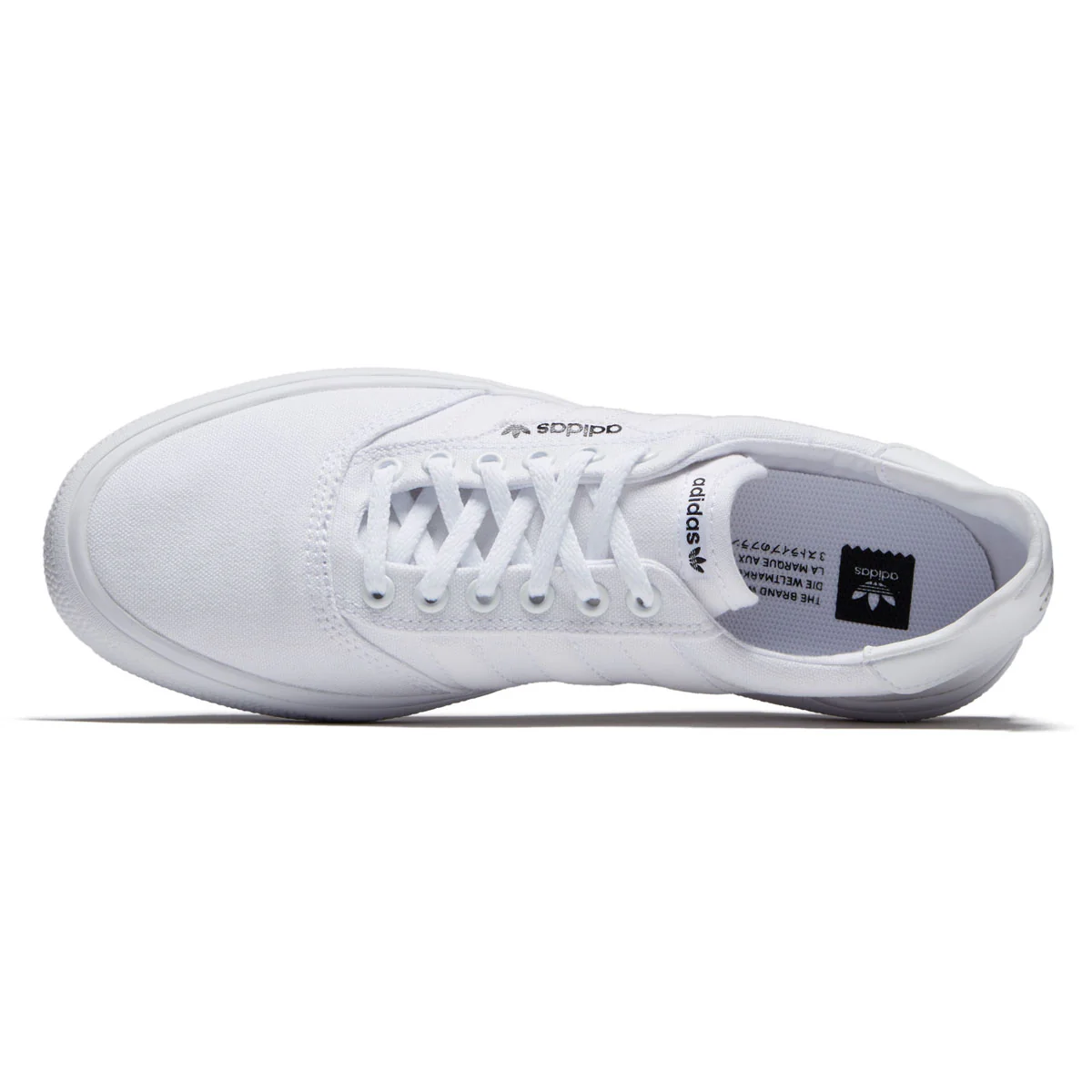 Adidas 3MC Shoes - White/White/Gold Metallic - Image 3